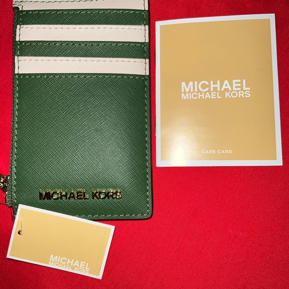 NWT Michael Kors Jet Set Card Case - Picture 10 of 16